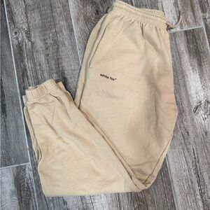 WhiteFox Women’s Tan Joggers